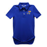 Vive La Fete Kansas Jayhawks Embroidered Polo Onesie