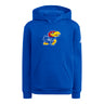 Youth Adidas Kansas Jayhawk Logo Hoodie