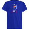 Youth Adidas Kansas Basketball Hoops T-shirt