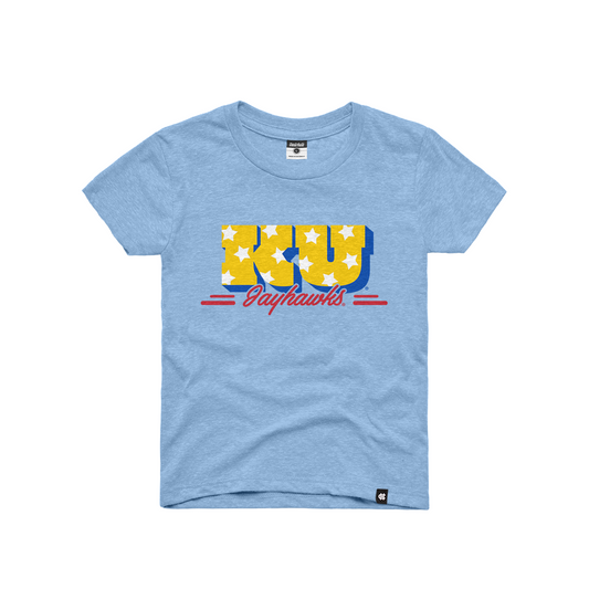 Youth Kansas KU Stars Tee